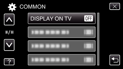 DISPLAY ON TV